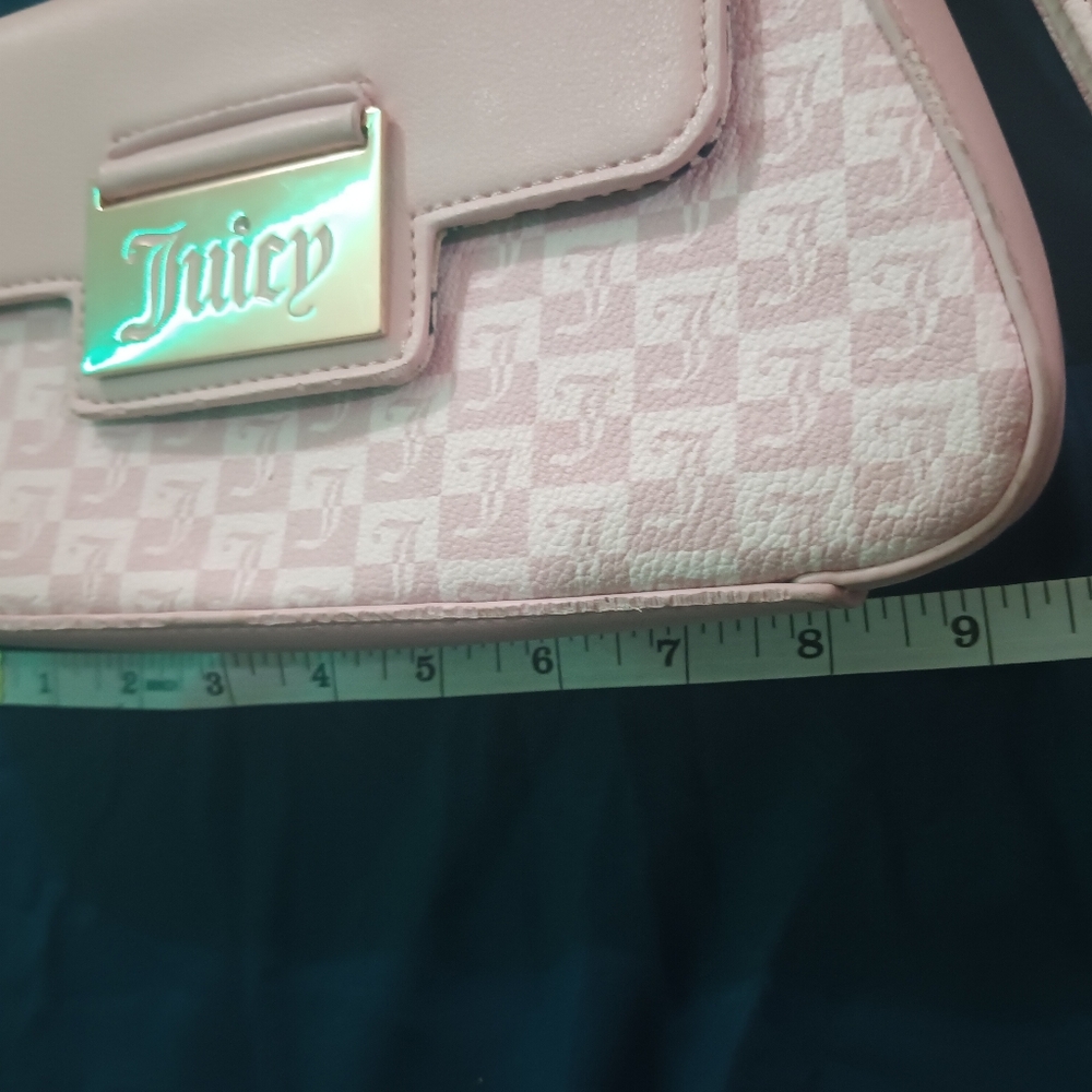 Juicy Couture Light Pink Logo Shoulder Bag - Picture 16 of 16